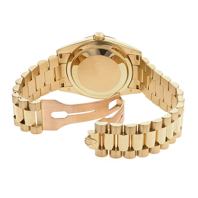 シモンズグランドセール 118238 シャンパン/バー ROLEX（ロレックス） デイデイト 中古 時計
