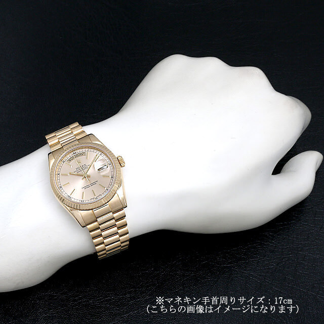 118238 シャンパン/バー ROLEX（ロレックス） デイデイト 中古