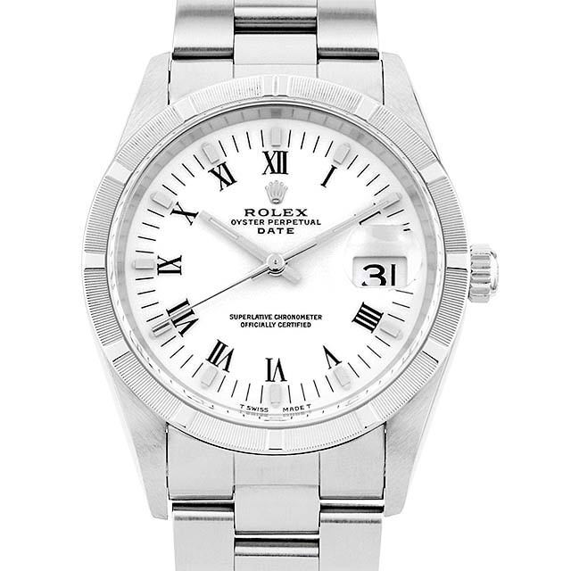 15210 ホワイト/センターローマ A番 ROLEX（ロレックス） オイスター  