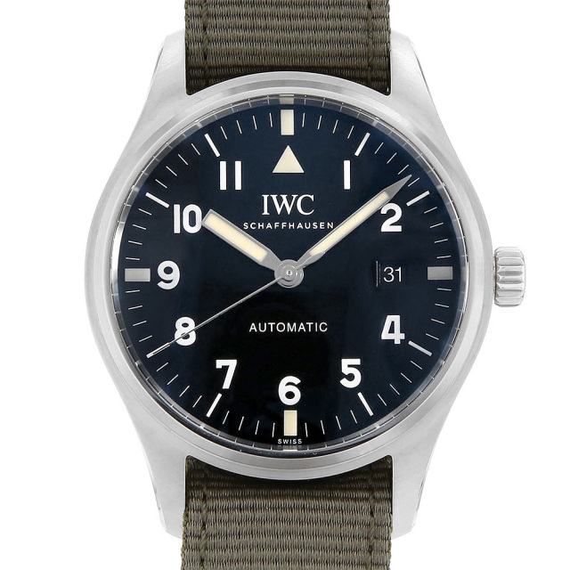 IW327007 ブラック IWC パイロットウォッチマーク18 トリビュートトゥ  