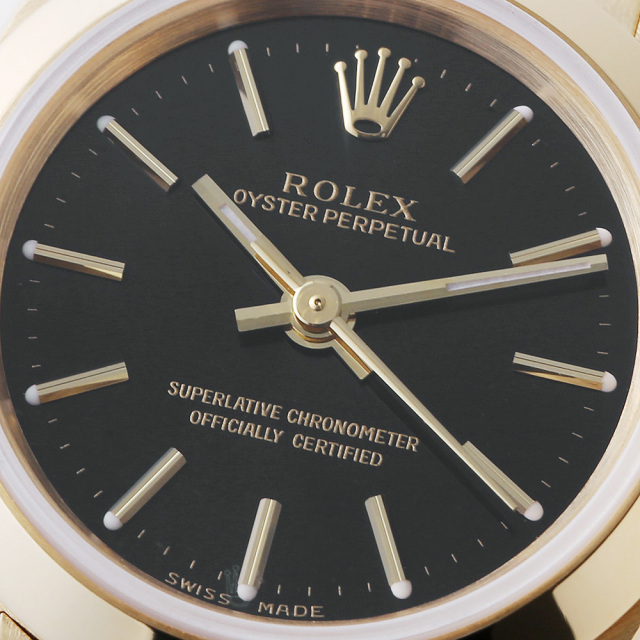 76188 ブラック ROLEX（ロレックス）オイスター パーペチュアル 中古