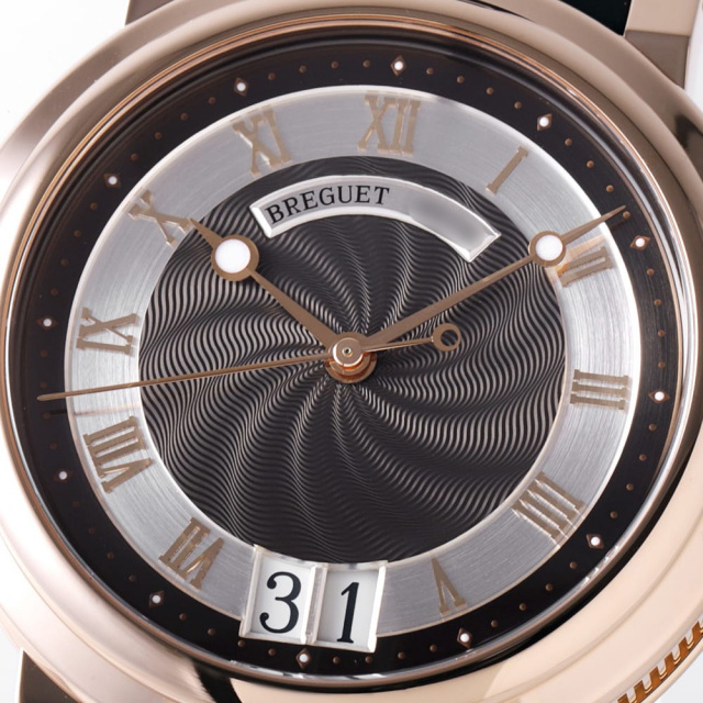 5817BR/Z2/5V8 グレー Breguet（ブレゲ）マリーンII ラージ