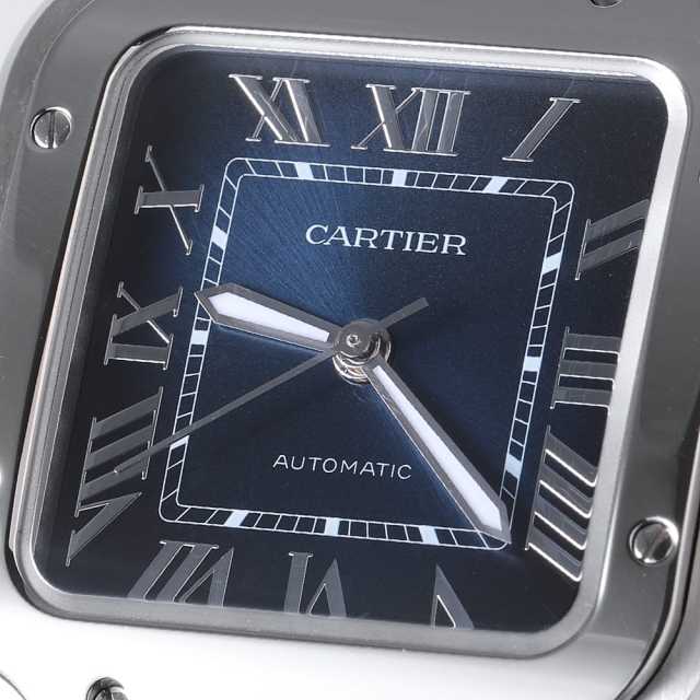 WSSA0063 ブルー Cartier（カルティエ）サントス ドゥ