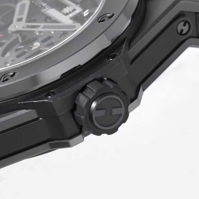 A1【used】HUBLOT ビッグ・バン ウォール クロック ブラック 311.CI.1110.RX.1100 ビッグ・バン アエロバン オールブラック クロノ