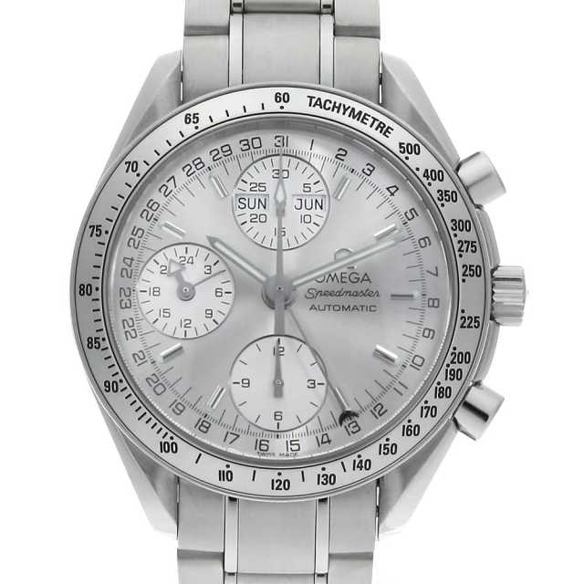 3523.30 シルバー OMEGA（オメガ）スピードマスタートリプルカレンダー