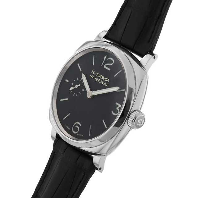 PAM00574 ブラック PANERAI（パネライ）ラジオミール 1940 スリー