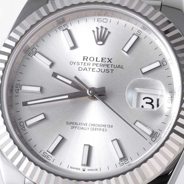 126334 シルバー ROLEX（ロレックス）デイトジャスト41 中古 | 東京