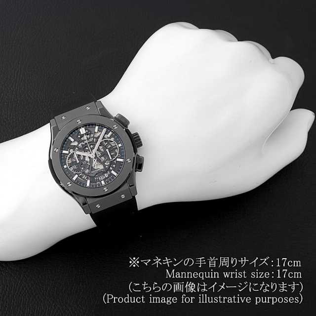 ウブロ HUBLOT クラシックフュージョン 純正ストラップ 黒レザーラバー中古 ウブロ HUBLOT クラシックフュージョン 純正ストラップ 黒レザー