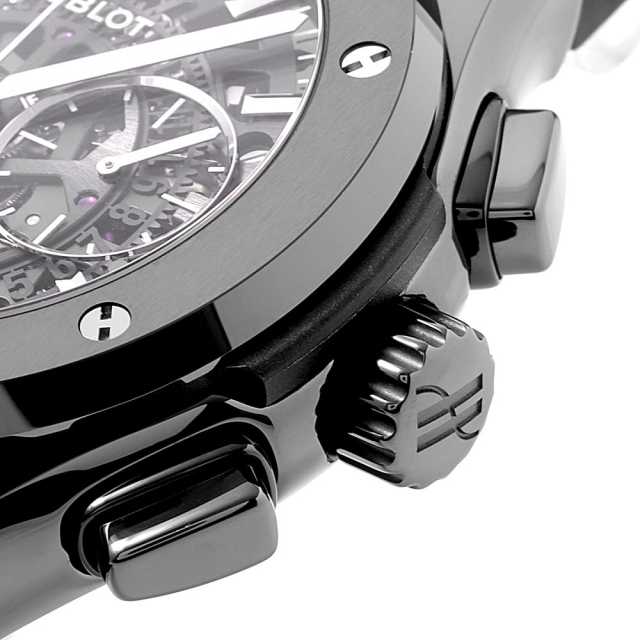 美品✨レリアン ロロピアーナ ジャケット 13号 シルク混 ブラック 525.CM.0170.LR スケルトン HUBLOT（ウブロ）アエロフュージョン