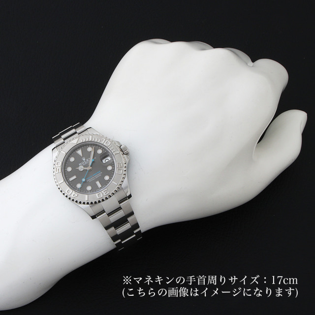 ロレックス ROLEX ヨットマスター ロレジウム 16622 腕時計 SS Pt 自動 
