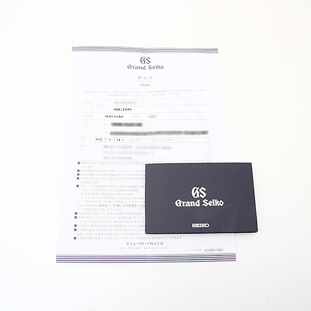 グランドセイコー セイコー創業130周年記念限定モデル SBGT039 中古 メンズ