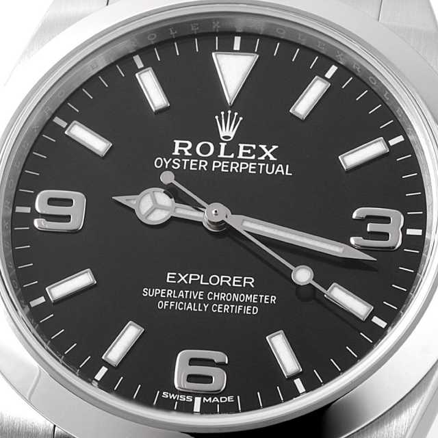 214270 ブラック ROLEX（ロレックス）エクスプローラーI 前期型