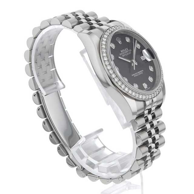 116244G ブラック ROLEX（ロレックス）デイトジャスト ベゼル