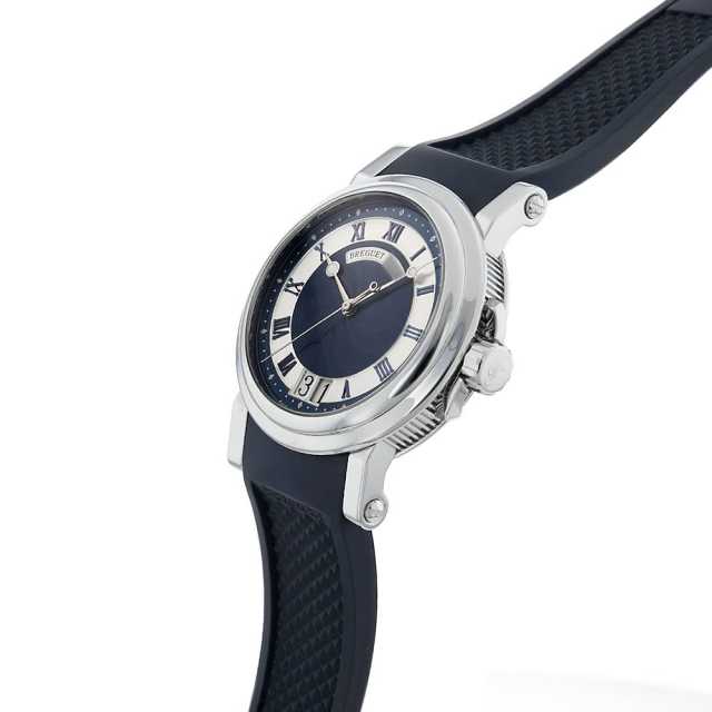 Breguetブレゲ マリーンⅡ 5817 ラバーベルト 黒 Breguetブレゲ マリーンⅡ 5817 ラバーベルト 黒 - メルカリ
