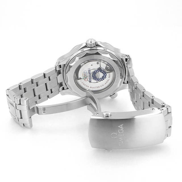 中古 崩さ オメガ OMEGA 522.21.42.20.04.001 ホワイト メンズ 腕時計 