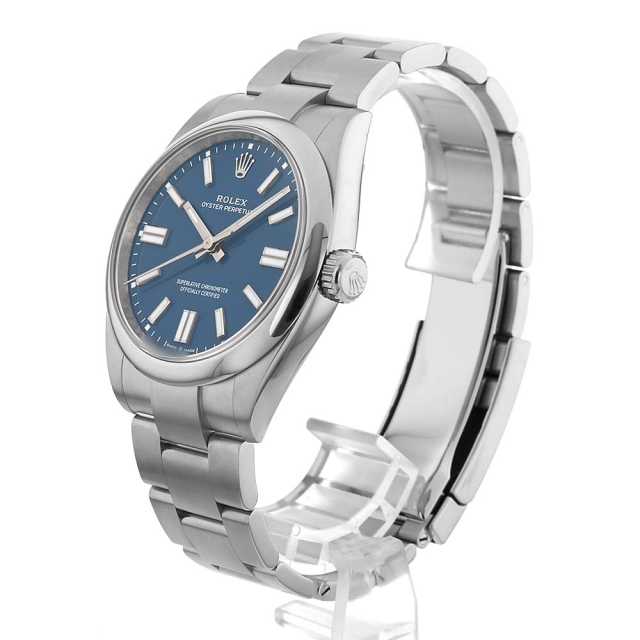 134300 ブルー ROLEX（ロレックス）オイスターパーペチュアル 中古