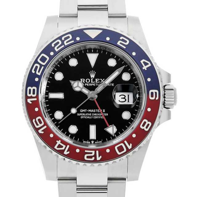 ロレックス GMTマスター 126710BLRO メンズ 中古