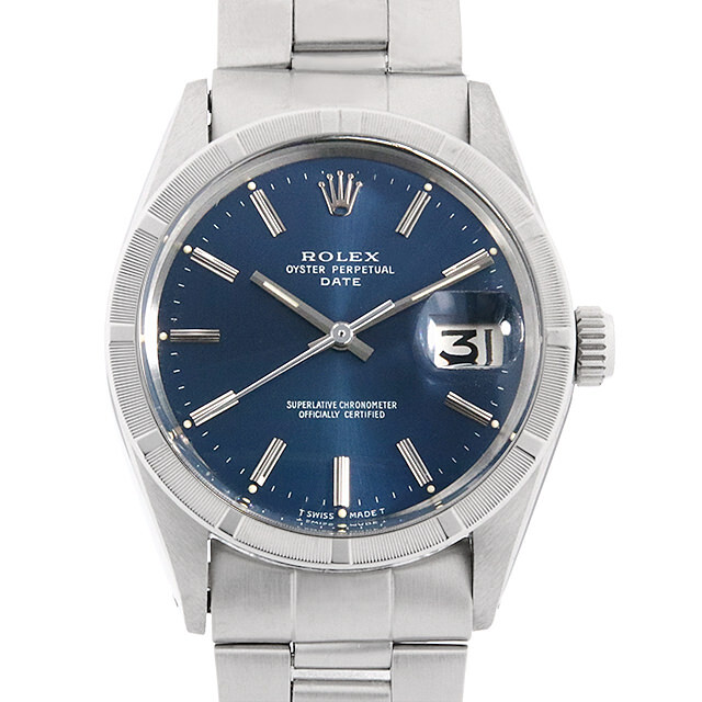 1501 ROLEX（ロレックス） オイスター パーペチュアル デイト ブルー  
