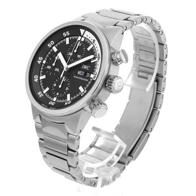 IW371928(3719-28) ブラック IWC アクアタイマー クロノグラフ 中古