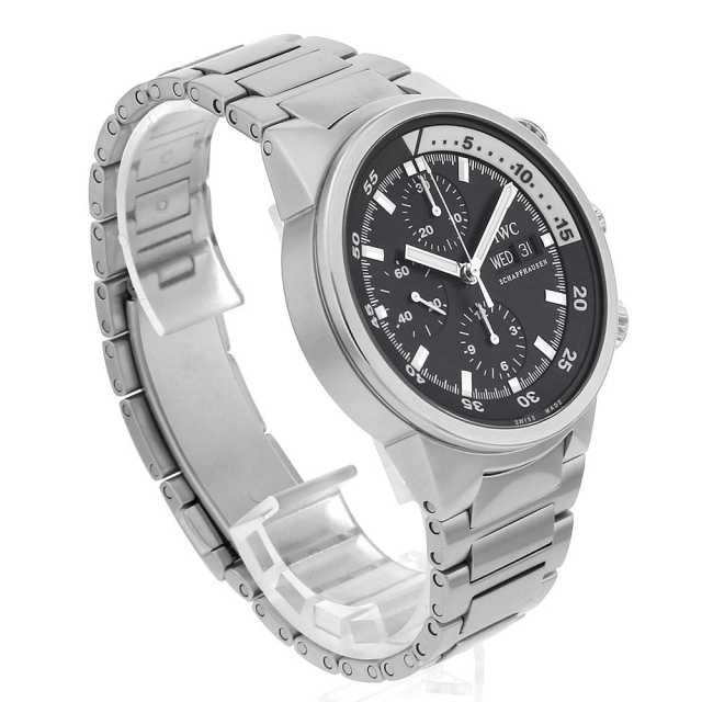 IW371928(3719-28) ブラック IWC アクアタイマー クロノグラフ 中古