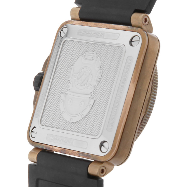 BR0392-D-BL-BR/SCA ブラック Bell&Ross（ベル＆ロス）ダイバー  