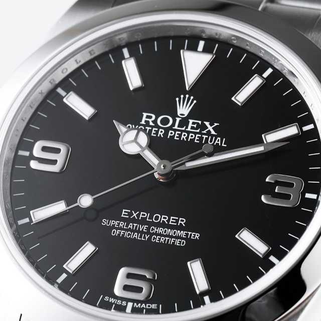 ロレックス 39mm】ロレックス エクスプローラーI 214270 新文字盤 Cal.3132