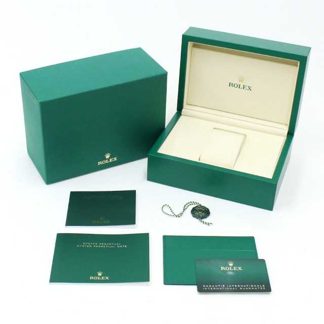 良品　ROLEX ロレックス オイスターパーペチュアル 空箱 Yahoo!オークション -「オイスター パーペチュアル」(箱、保証書