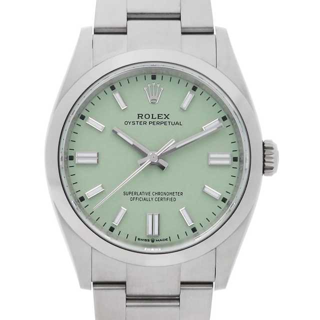 126000 ピスタチオ ROLEX（ロレックス）オイスターパーペチュアル36 未