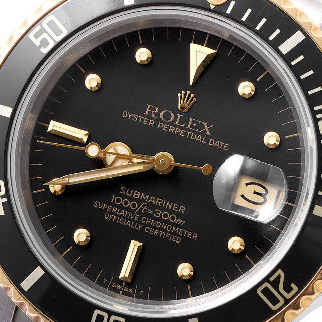 16803 フジツボ/ブラック ROLEX(ロレックス) サブマリーナ デイト 16803 フジツボ/ブラック ROLEX(ロレックス) サブマリーナ デイト