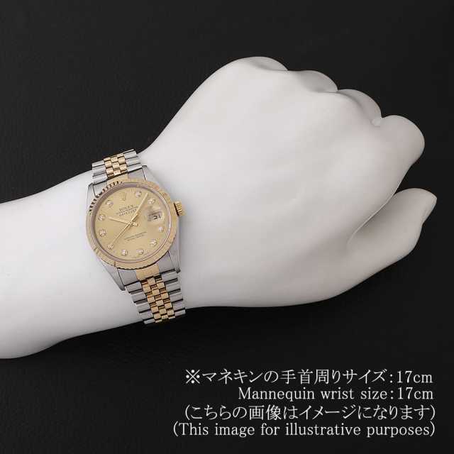 16233G シャンパン ROLEX（ロレックス）デイトジャスト 10P
