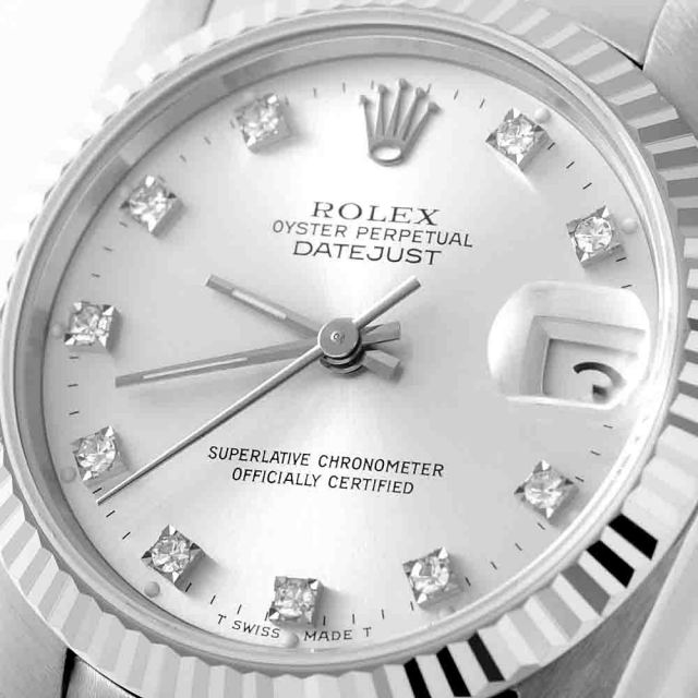 希少 新品 ROLEX デイトジャスト 掛け時計 シルバー 希少 海外販促品