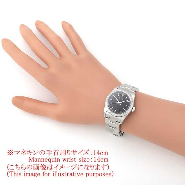 77080 ブラック ROLEX（ロレックス）オイスターパーペチュアル 中古