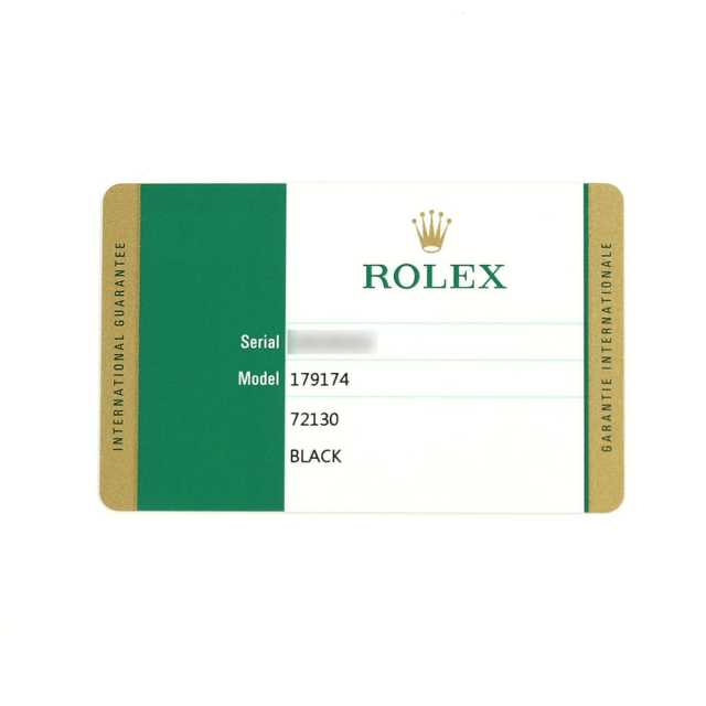 ロレックス デイトジャスト 179174 レディース 中古
