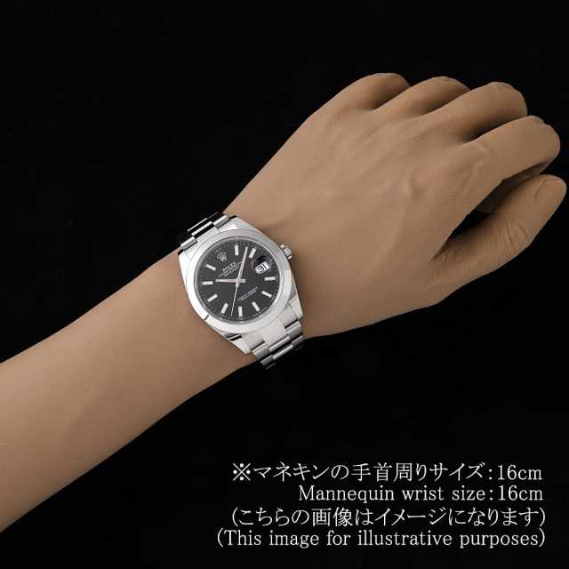 126300 ブラック ROLEX（ロレックス）デイトジャスト41 中古 | 東京
