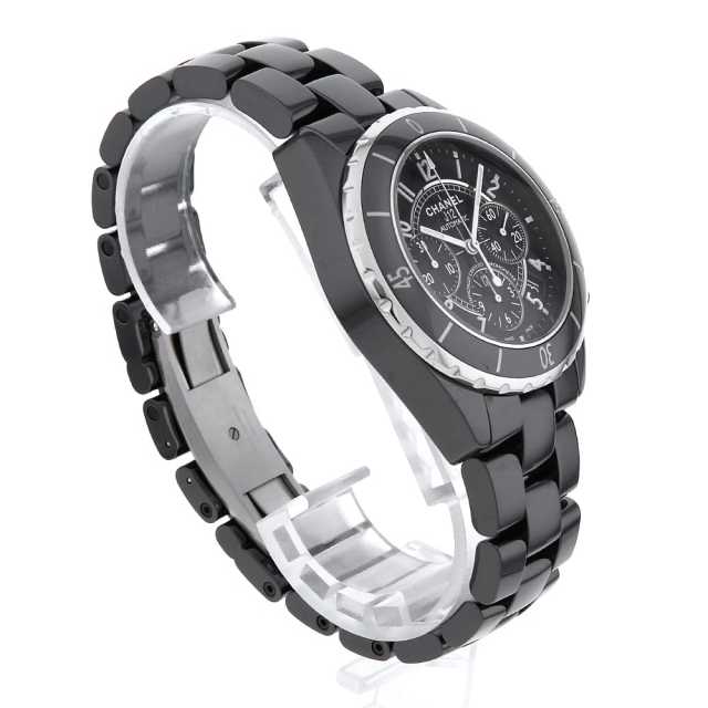 H0940 ブラック CHANEL（シャネル）J12 クロノグラフ 中古 | 東京
