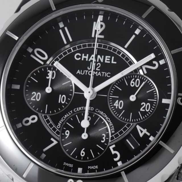 H0940 ブラック CHANEL（シャネル）J12 クロノグラフ 中古 | 東京