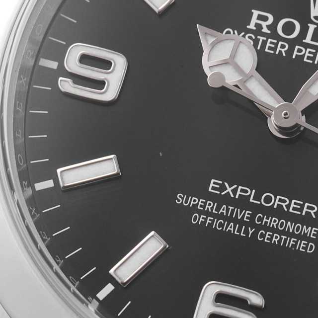 214270 ブラック ROLEX（ロレックス）エクスプローラーI 後期型