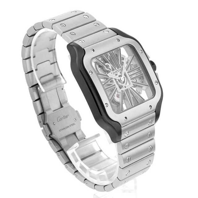 WHSA0027 スケルトン Cartier（カルティエ）サントス ドゥ カルティエ