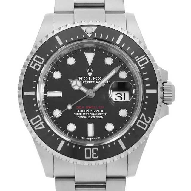 126600 ブラック ROLEX（ロレックス）シードゥエラー クラウン
