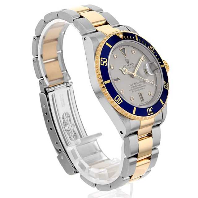 16613SG グレー ROLEX（ロレックス）サブマリーナ デイト 8P