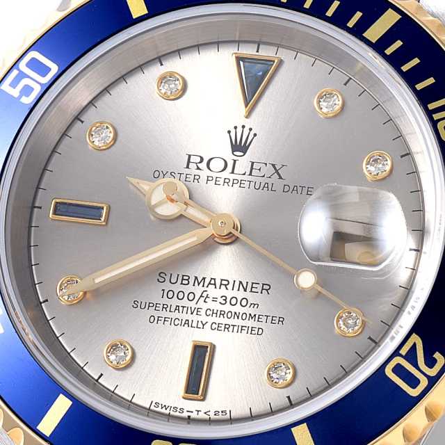 ロレックス サブマリーナ 16613SG メンズ 中古