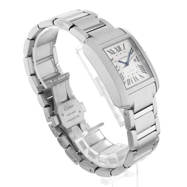 カルティエ タンクフランセーズ WSTA0067 メンズ 中古