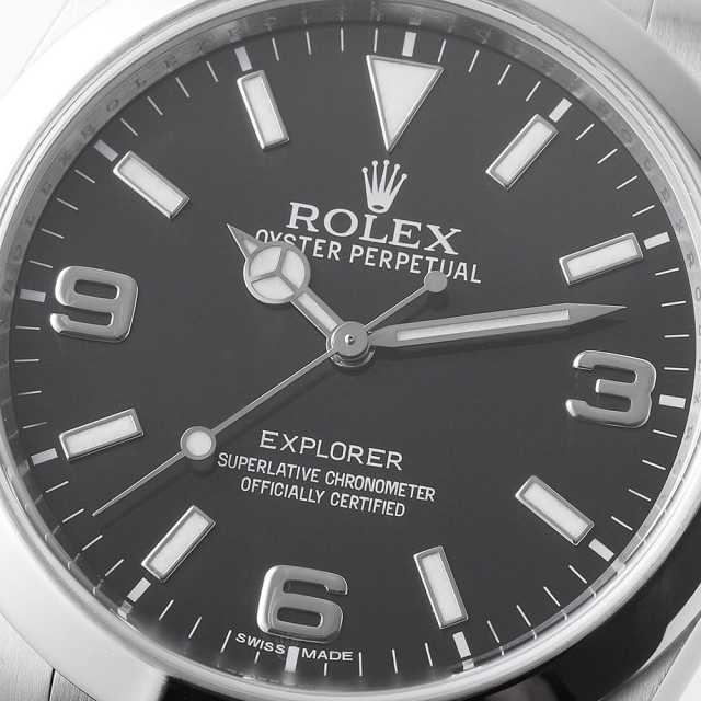 214270 ブラック ROLEX（ロレックス）エクスプローラーI 前期型