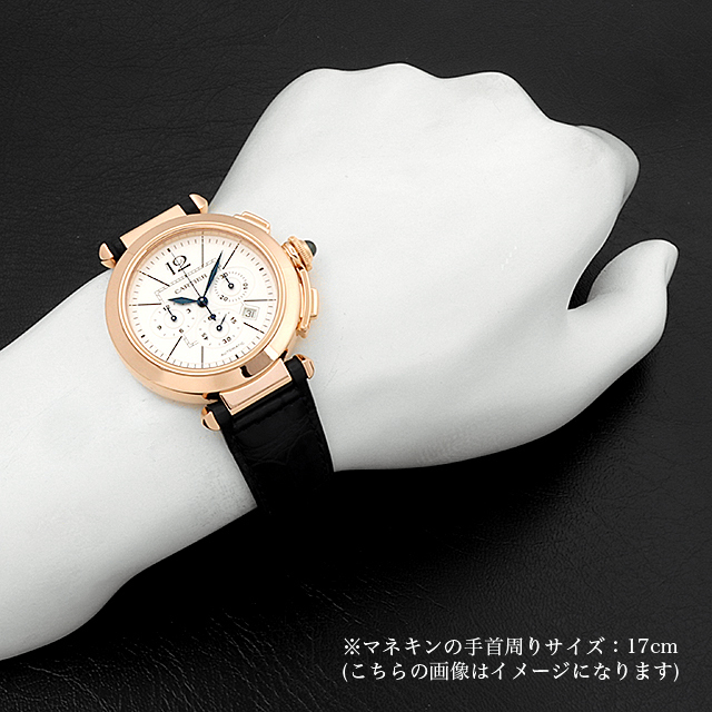パシャ 42mm クロノグラフ LM W3019951 サブ画像４
