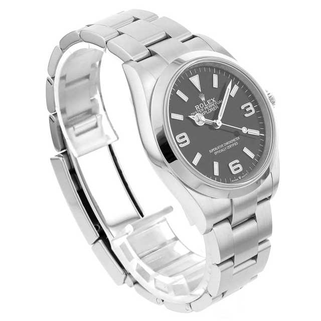 124270 ブラック ROLEX（ロレックス）エクスプローラー36 中古