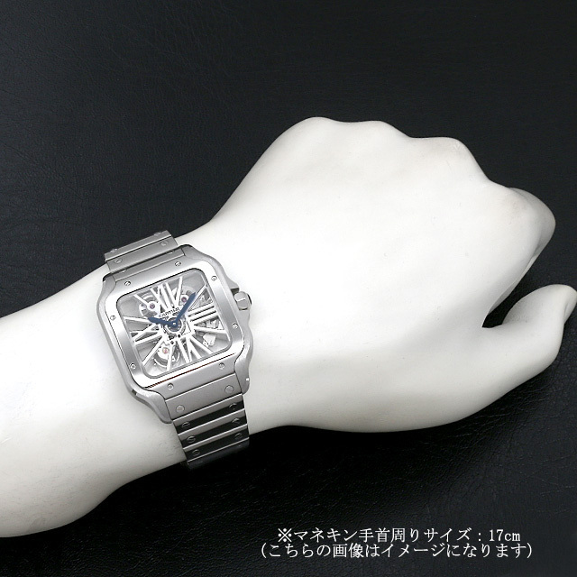 サントス ドゥ カルティエ スケルトン LM WHSA0007 サブ画像４
