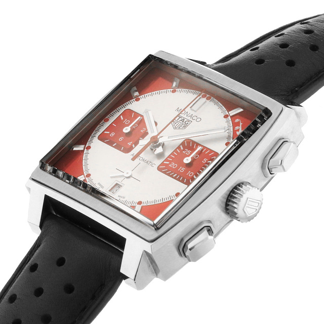 CBL2114.FC6486 レッド TAG Heuer（タグホイヤー）モナコ キャリバー  