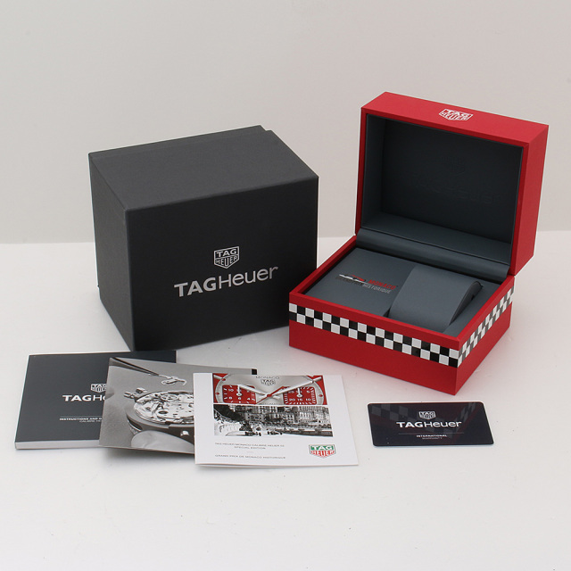 CBL2114.FC6486 レッド TAG Heuer（タグホイヤー）モナコ キャリバー  