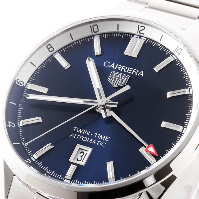 WBN201A.BA0640 ブルー TAG Heuer（タグホイヤー）カレラ キャリバー7  