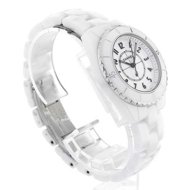 CHANEL J12 ホワイトセラミック 時計 C10227 | [中古]シャネル J12 ホワイト セラミック H2422